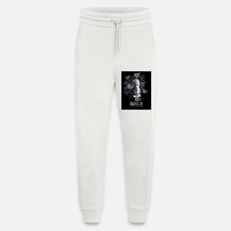 Black_Noir_SurrealismeT-shirtGrowthMindsetErfolgErfolg. - Jogginghose - made by SPREAD - OFF WHITE