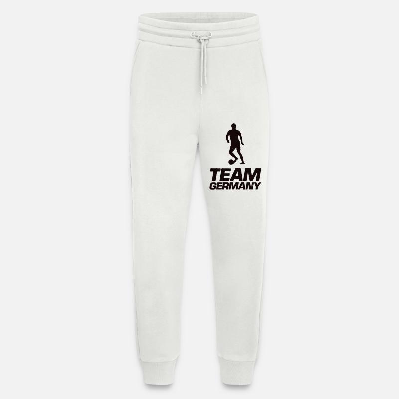 TeamGermany Silhouette Kick - Jogging Pants - made by SPREAD - OFF WHITE