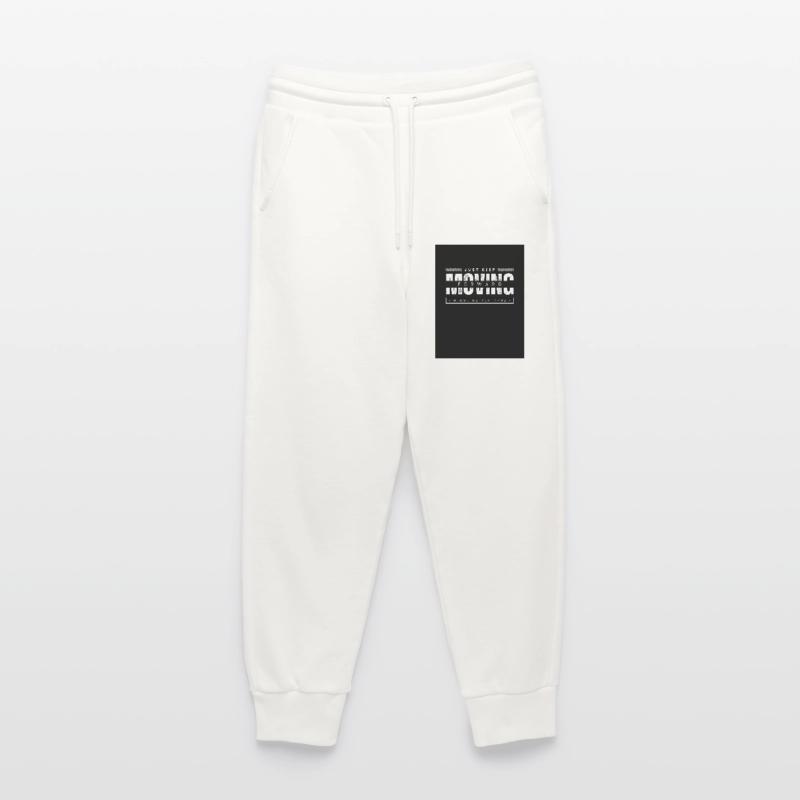 Continue simplement d’avancer, ornithorynque Pantalon de jogging bio décontracté fabriqué en UE