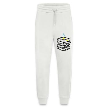 Stack of Books Star Fantasy Reading Book Club - Jogging Pants - made by SPREAD  - OFF WHITE - Front