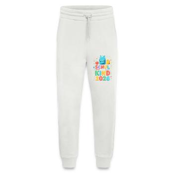 Scolaire 2026 Inscription scolaire 2026 Retour à l’école - Pantalon de jogging bio décontracté fabriqué en UE - OFF WHITE - Devant