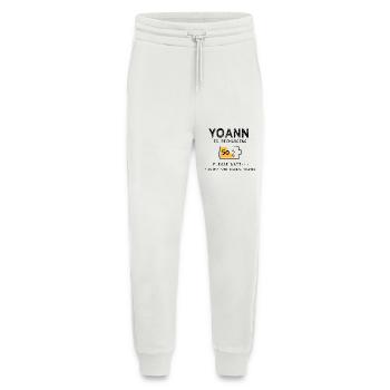 Yoann Lustiger Name Sarkastischer Lustiger Geschenk - Jogginghose - made by SPREAD - OFF WHITE - Vorne