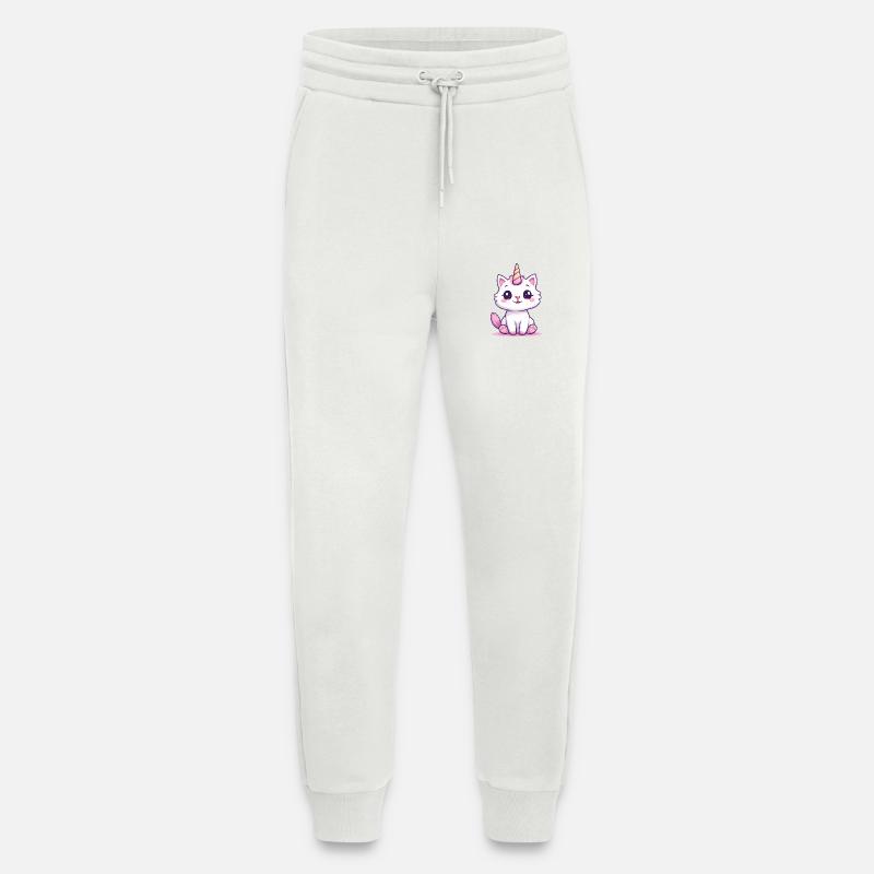 Einhornkatze - Jogginghose - made by SPREAD - OFF WHITE