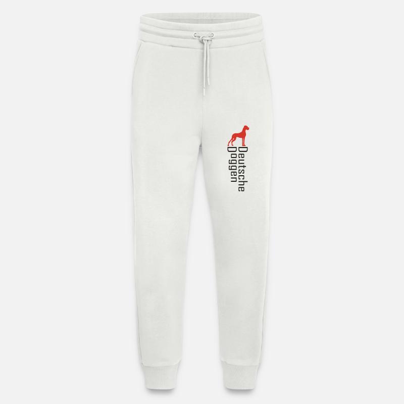 Scripture and Dane above - Jogging Pants - made by SPREAD  - OFF WHITE