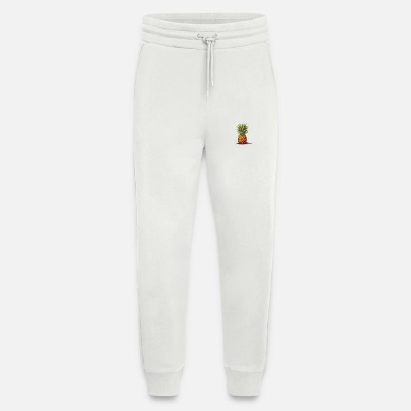 Ananas - Illustration - Jogginghose - made by SPREAD - OFF WHITE