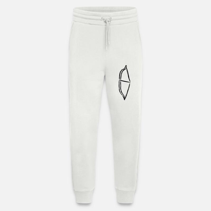 Bogen Zeichnung - Jogginghose - made by SPREAD - OFF WHITE