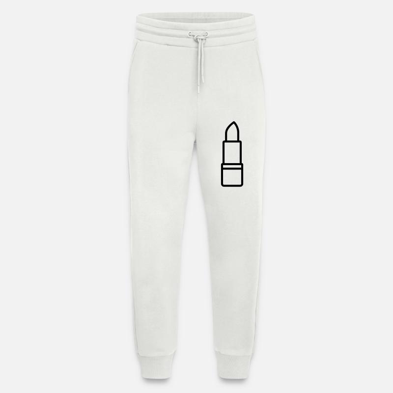 lipstick - Jogging Pants - made by SPREAD  - OFF WHITE