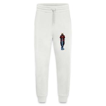 Red Warrior Samurai Coat - Jogging Pants - made by SPREAD  - OFF WHITE - Front