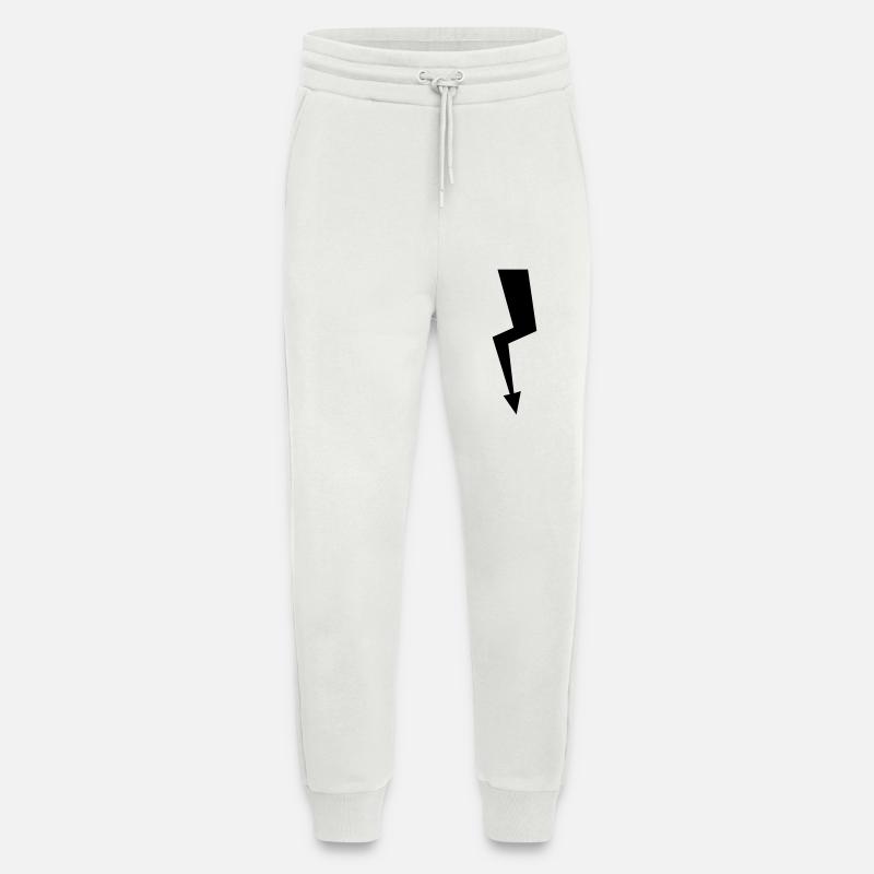 Lightning - Jogging Pants - made by SPREAD  - OFF WHITE