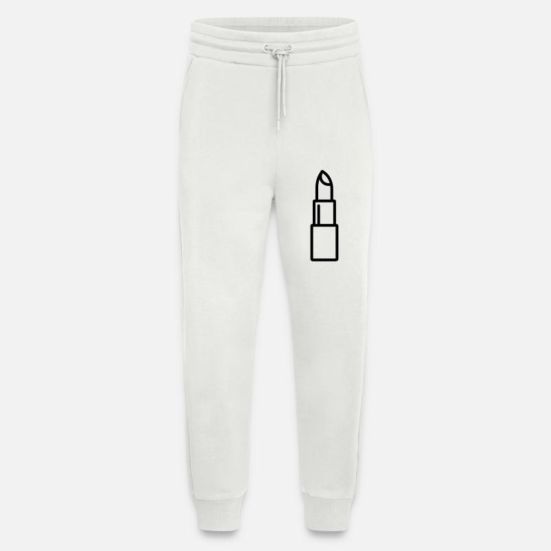 lipstick - Jogging Pants - made by SPREAD  - OFF WHITE