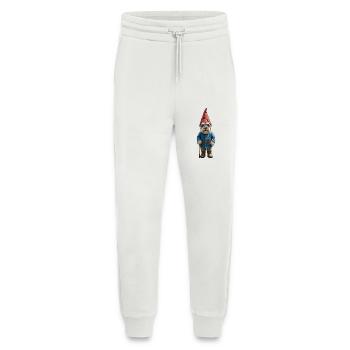 Gartenzwerg Schnauzer Zauber - Jogginghose - made by SPREAD - OFF WHITE - Vorne