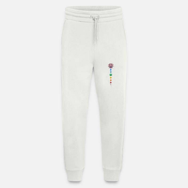 Align your heart with the source. - Jogging Pants - made by SPREAD  - OFF WHITE