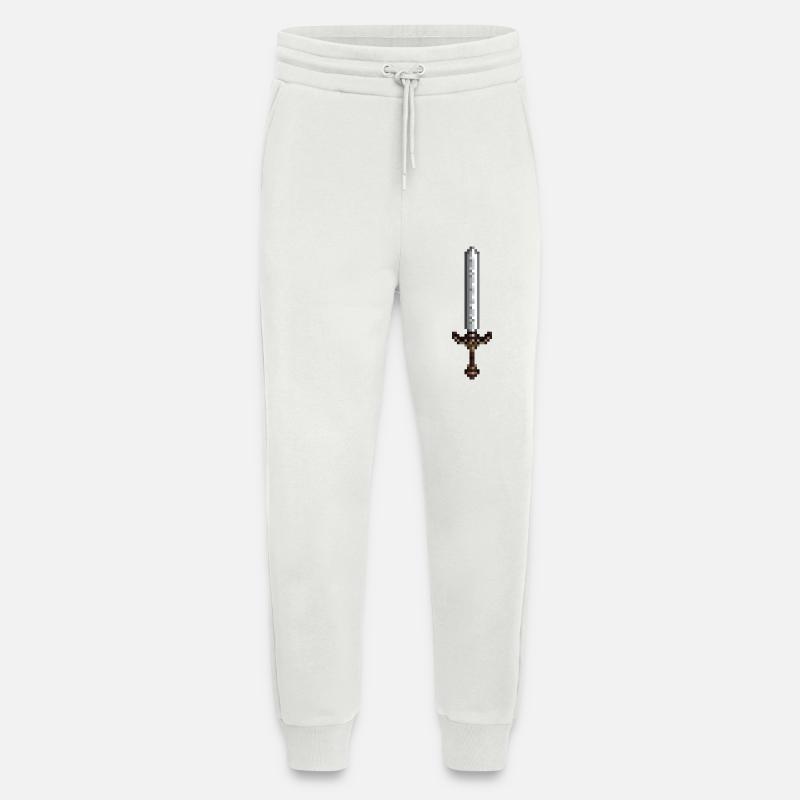 Schwert-Pixelkunst im Retro-Stil 8-Bit-Stil - Jogginghose - made by SPREAD - OFF WHITE