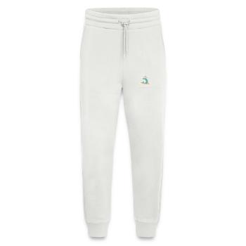Surfen in Serenity - Süßer Frosch Aufkleber - Jogginghose - made by SPREAD - OFF WHITE - Vorne