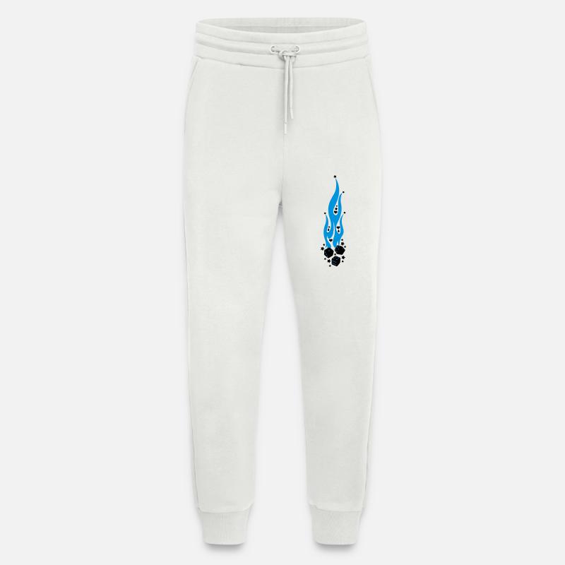 flammen - Jogginghose - made by SPREAD - OFF WHITE