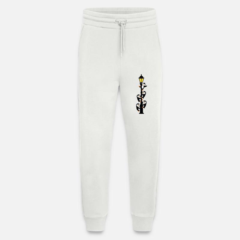 Pinguine um einen Laternenpfahl - Jogginghose - made by SPREAD - OFF WHITE