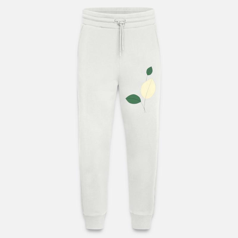 Blätter - Jogginghose - made by SPREAD - OFF WHITE