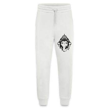 Kopf des Elefanten Gottes Ganesha - Jogginghose - made by SPREAD - OFF WHITE - Vorne