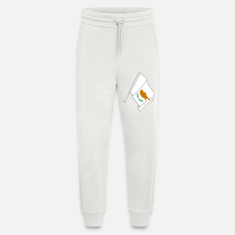 Flagge Zypern - Jogginghose - made by SPREAD - OFF WHITE