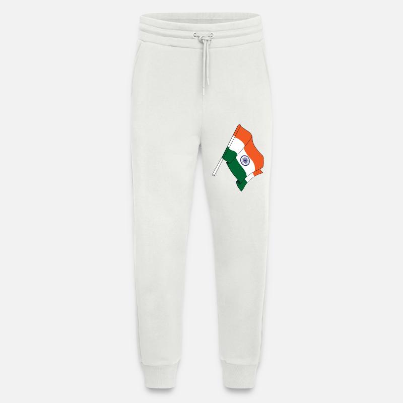 Flagge Indien - Jogginghose - made by SPREAD - OFF WHITE