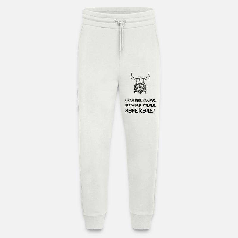 Onan der Barbar - Jogginghose - made by SPREAD - OFF WHITE