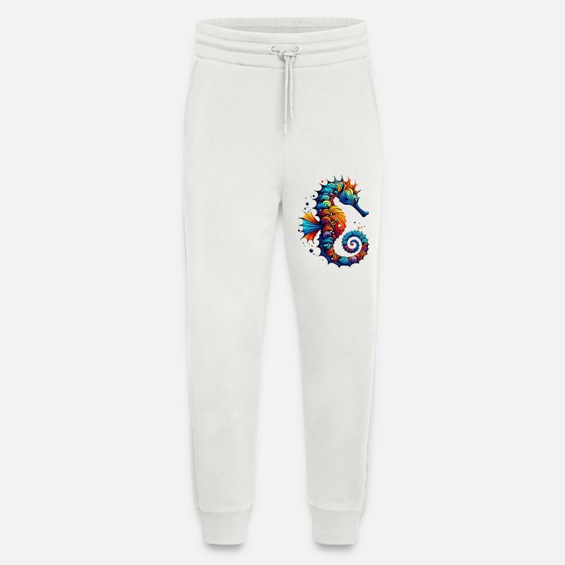 Seepferdchen - Jogginghose - made by SPREAD - OFF WHITE