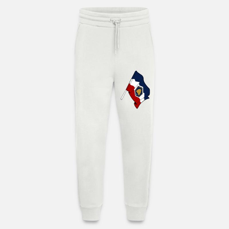 Flagge von Utah - Jogginghose - made by SPREAD - OFF WHITE