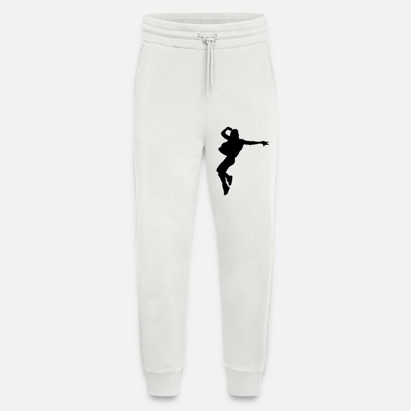 B-Girl Silhouette – Breakdance Style - Jogginghose - made by SPREAD - OFF WHITE