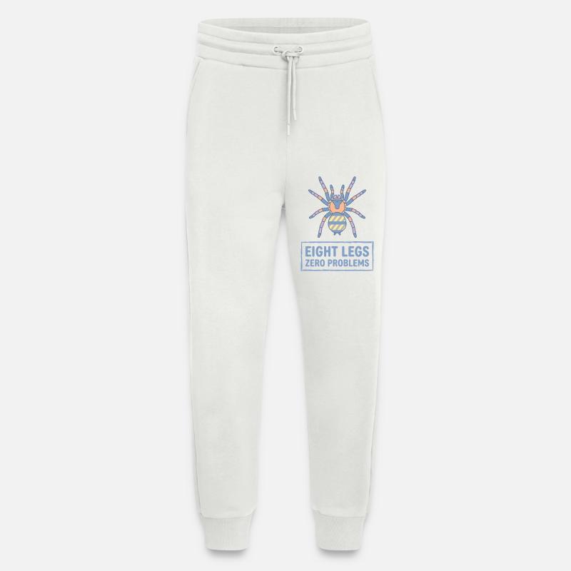 Eight Legs Zero Problems Tarantula - Jogging Pants - made by SPREAD  - OFF WHITE