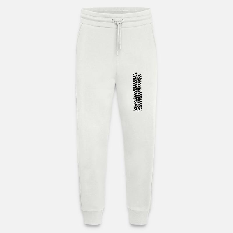 Brennen, um ein Wild sein - Jogginghose - made by SPREAD - OFF WHITE