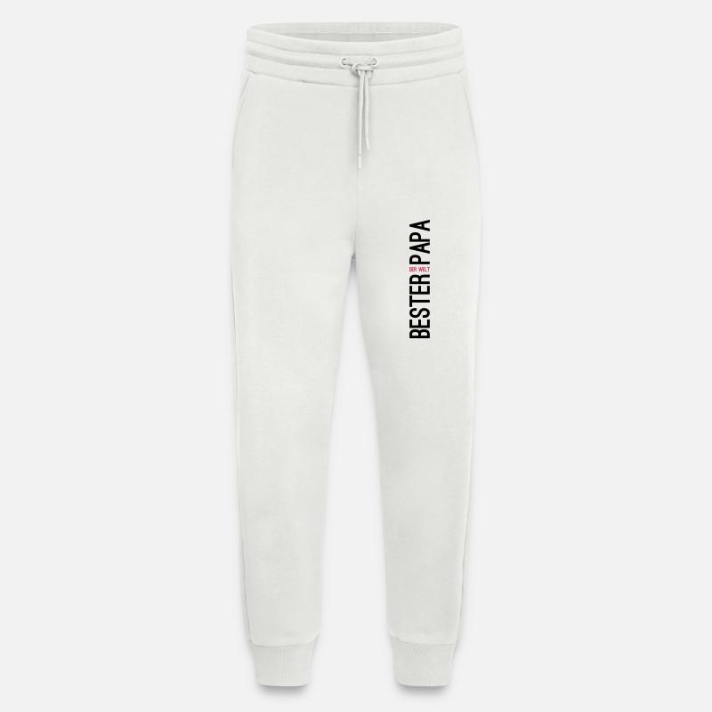 Bester Papa der Welt Geschenk - Jogginghose - made by SPREAD - OFF WHITE