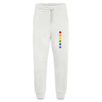 Rainbow rounds - Jogging Pants - made by SPREAD  - OFF WHITE - Front