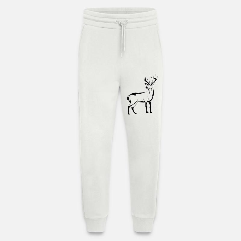 Schöner Hirsch - Jogginghose - made by SPREAD - OFF WHITE