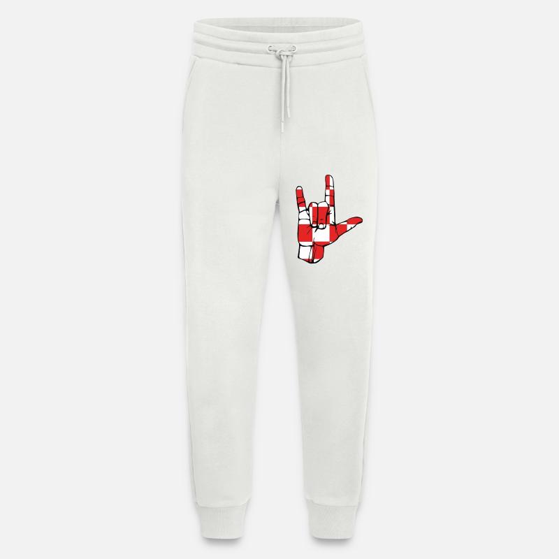 Ich liebe dich-zeichen Brabant - Jogginghose - made by SPREAD - OFF WHITE