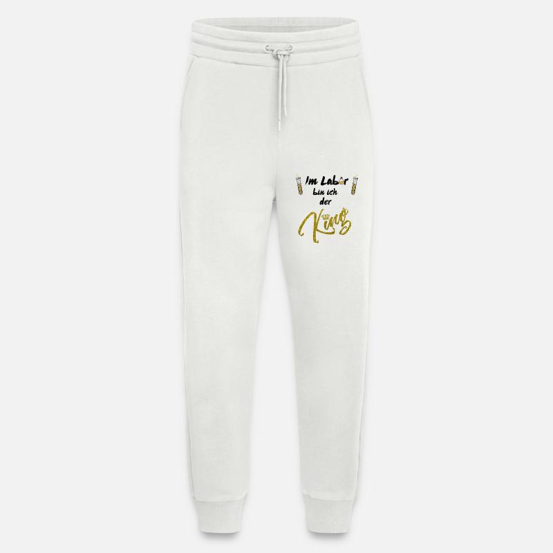 Labor King - Jogginghose - made by SPREAD - OFF WHITE
