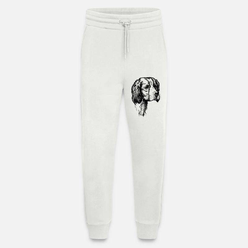 IRW Setter Portrait - Jogginghose - made by SPREAD - OFF WHITE