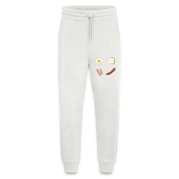 Pixelfrühstück Platte - Jogginghose - made by SPREAD - OFF WHITE - Vorne