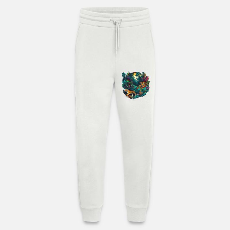 Dschungel - Jogginghose - made by SPREAD - OFF WHITE