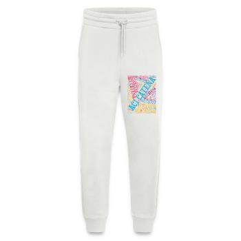 T-shirt Sicilia T-shirt nuage de mots Aci Catena - Pantalon de jogging bio décontracté fabriqué en UE - OFF WHITE - Devant