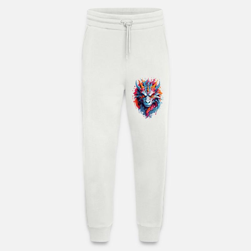 Coole Drache - Jogginghose - made by SPREAD - OFF WHITE