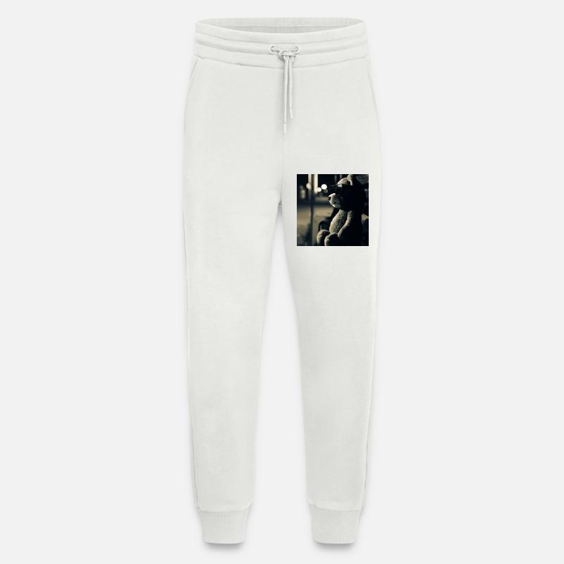 Teddy is wating - Jogginghose - made by SPREAD - OFF WHITE