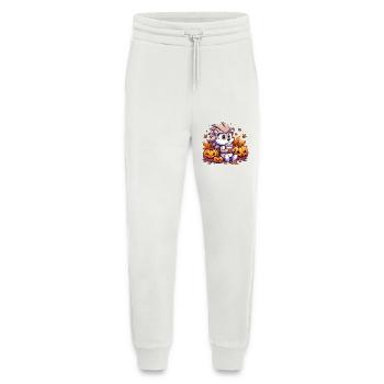 Hedgehog drinks Halloween - Jogging Pants - made by SPREAD  - OFF WHITE - Front
