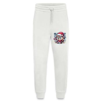 Igel-Weihnachten - Jogginghose - made by SPREAD - OFF WHITE - Vorne