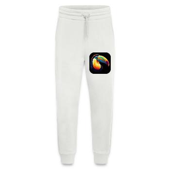 Toucan colorful beak photorealistic - Jogging Pants - made by SPREAD  - OFF WHITE - Front