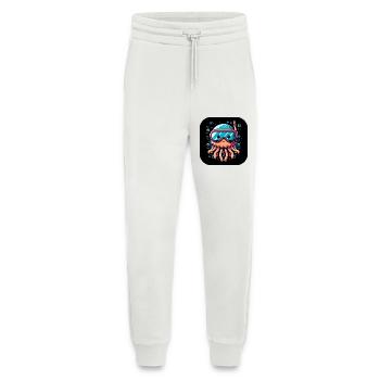 Oktopus Kraken Taucherbrille Wasser - Jogginghose - made by SPREAD - OFF WHITE - Vorne