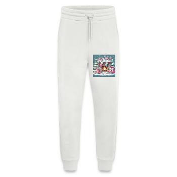 Weihnachts Design 5 - Jogginghose - made by SPREAD - OFF WHITE - Vorne