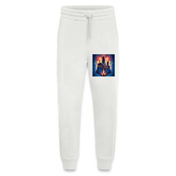 Magic Castle 3 - Jogging Pants - made by SPREAD  - OFF WHITE - Front