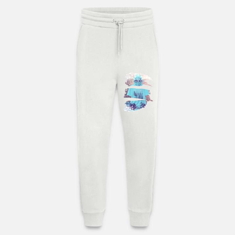 Es schneit - Jogginghose - made by SPREAD - OFF WHITE