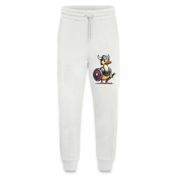 Viking Quack: The Duck of Valhalla - Jogging Pants - made by SPREAD  - OFF WHITE - Front