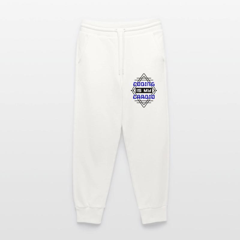 Cool Saying Développeur Coden Programmeur Code Pantalon de jogging bio décontracté fabriqué en UE